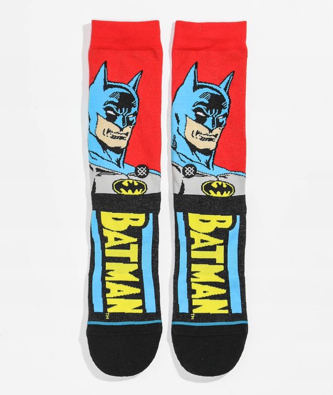 Stance Kids Batman Comic Crew Socks