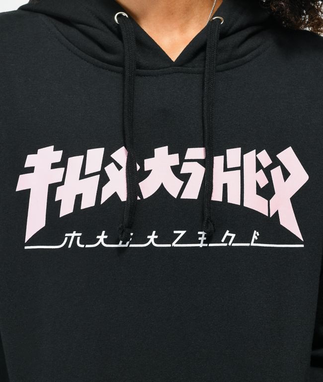 Thrasher Godzilla Black Hoodie - thumbnail 2