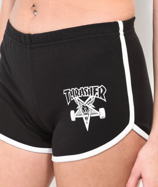 Thrasher Skategoat Night Black Sweat Shorts - thumbnail 3