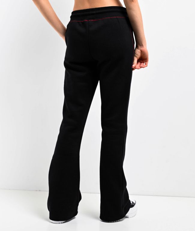 True Religion Anniversary Big T Black Bootcut Sweatpants - thumbnail 2