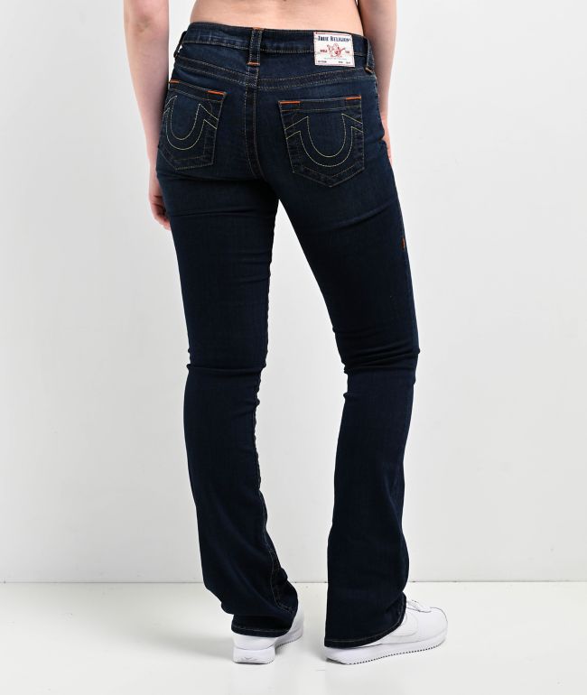 True Religion Becca Indigo Upgrade Mid Rise Bootcut Jeans - thumbnail 2