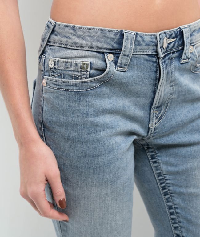 True Religion Becca Peak Spot Mid Rise Bootcut Jeans - thumbnail 3