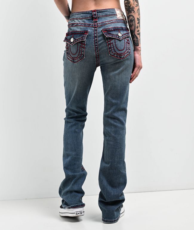 True Religion Becca Super T Boho Mid Rise Bootcut Jeans - thumbnail 2