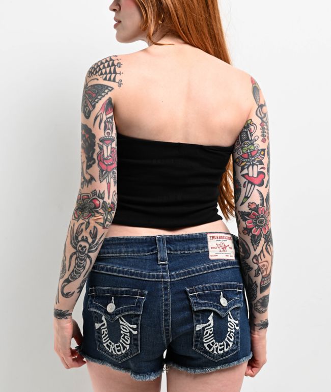 True Religion Heritage Black Tube Top - thumbnail 2