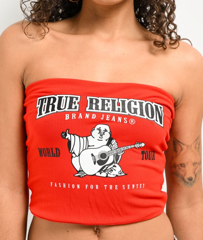 True Religion Heritage Red Tube Top - thumbnail 3