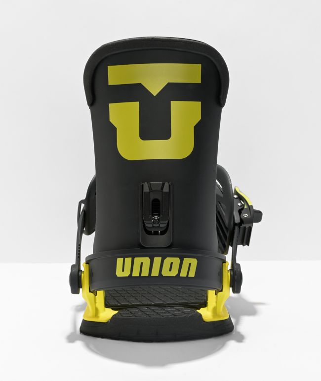 Union Kids Cadet Pro Yellow Snowboard Bindings 2023 - thumbnail 3