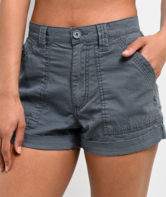 UnionBay Agnes Grey Carpenter Shorts - thumbnail 3