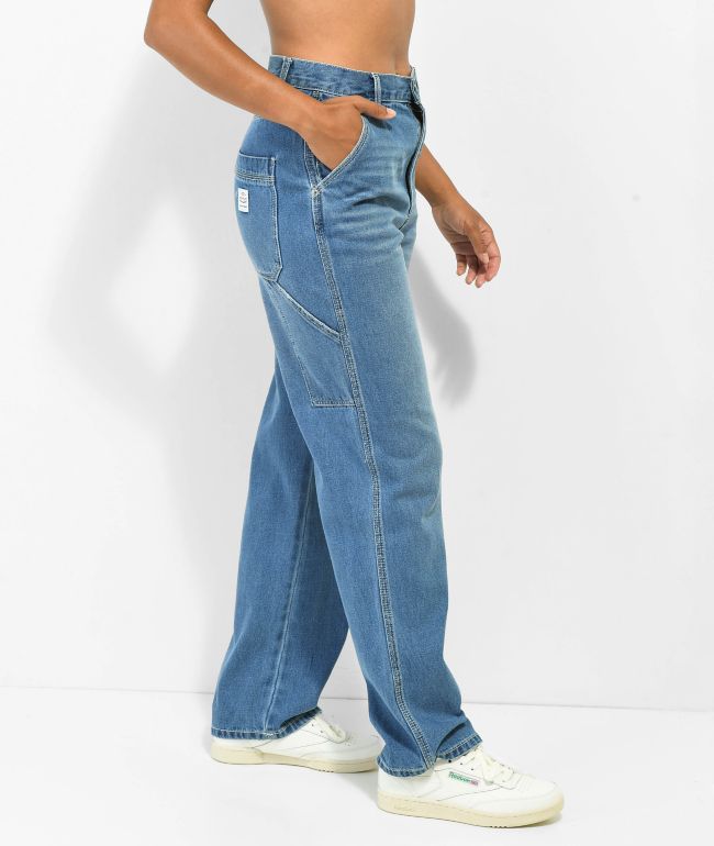Unionbay Carpenter Work High Rise Blue Jeans - thumbnail 3