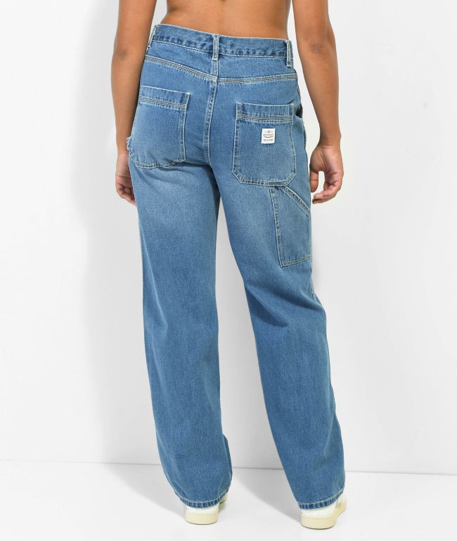Unionbay Carpenter Work High Rise Blue Jeans - thumbnail 2