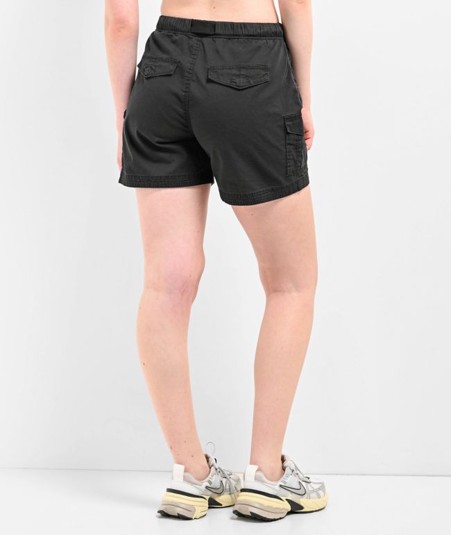 Unionbay Chase Black Utility Belt Shorts - thumbnail 2