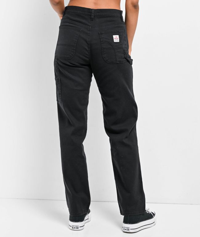 Unionbay Connor Straight Leg Black Pants - thumbnail 2