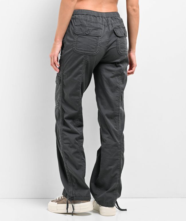 Unionbay Shay Grey Straight Leg Cargo Pants - thumbnail 2