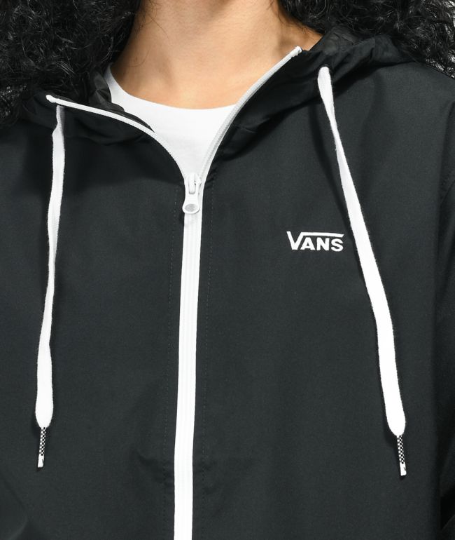 Vans Appear Black Windbreaker Jacket - thumbnail 3