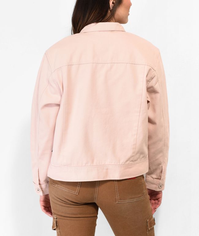 Vans Book It Ash Rose Button Up Jacket - thumbnail 2