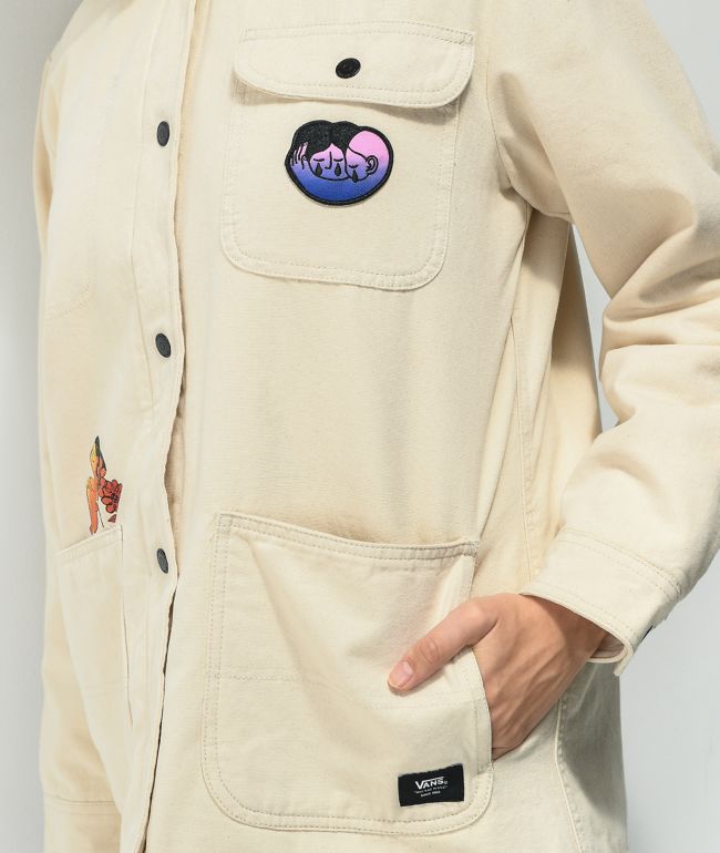 Vans Cultivate Care Beige Chore Coat - thumbnail 3