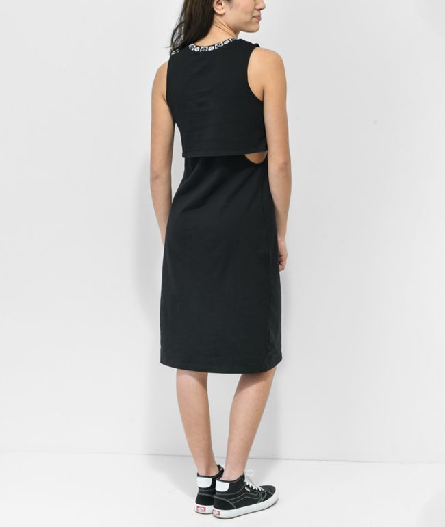 Vans Deco Flower Black Muscle Dress - thumbnail 2