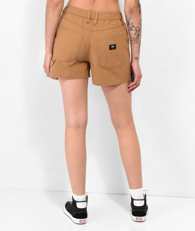 Vans Ground Brown Work Shorts - thumbnail 2