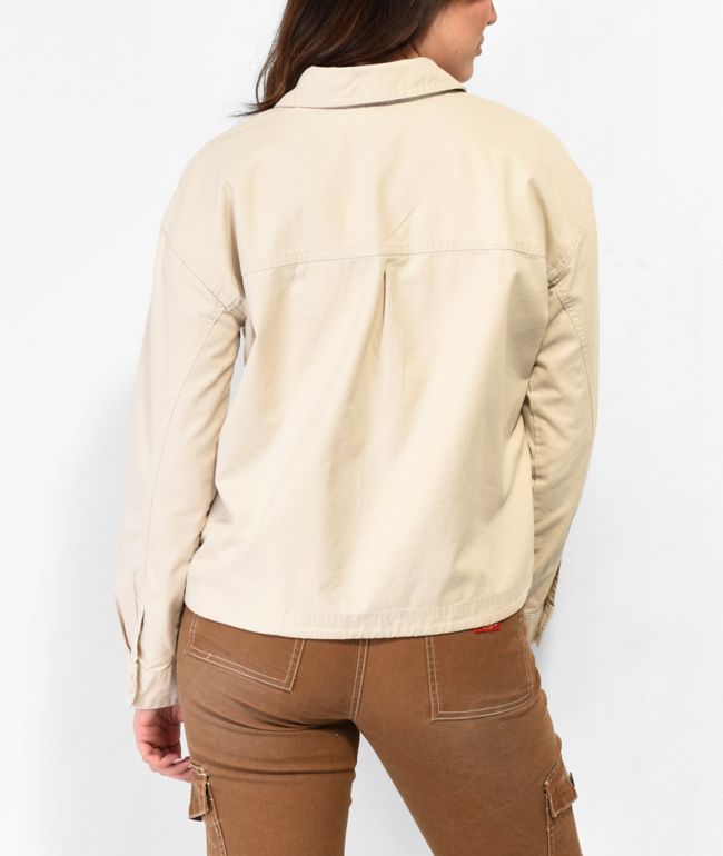 Vans Ground Work Oatmeal Shacket - thumbnail 2