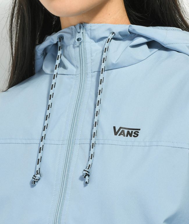 Vans Kastle Ashley Blue Windbreaker Jacket - thumbnail 3