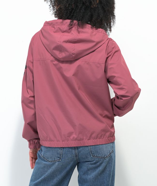 Vans Kastle Check Me Rose Windbreaker Jacket - thumbnail 2