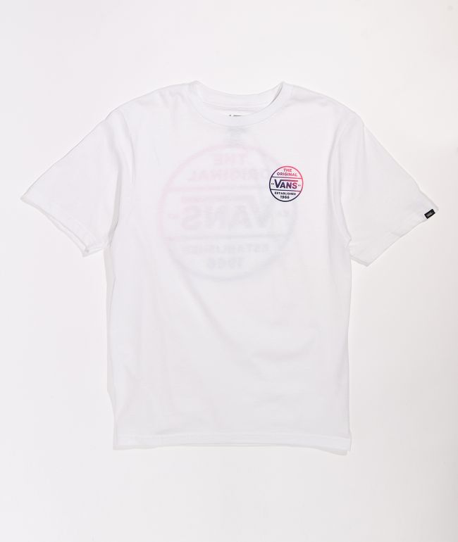 Vans Kids' Authentic Original White T-Shirt - thumbnail 2