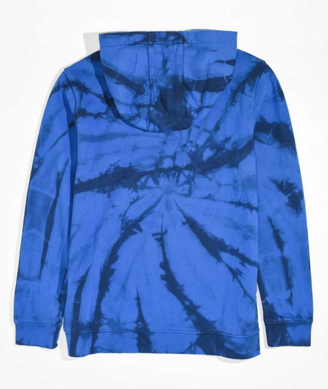 Vans Kids Blue Tie Dye Hoodie - thumbnail 2