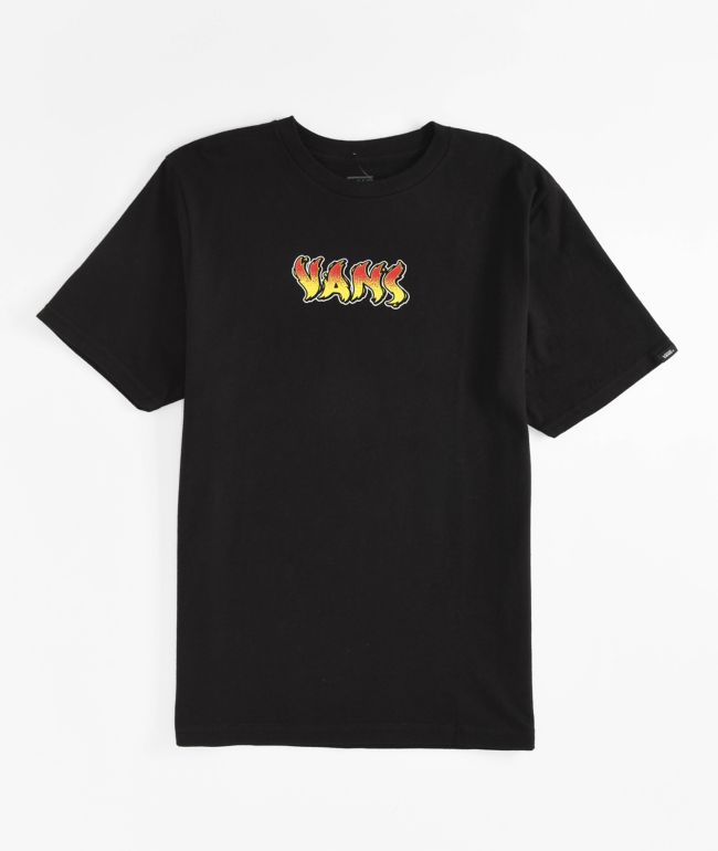 Vans Kids Kustom Classics Black T-Shirt - thumbnail 2