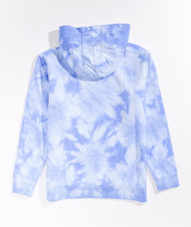 Vans Kids Nautical Blue Tie Dye Hoodie - thumbnail 2