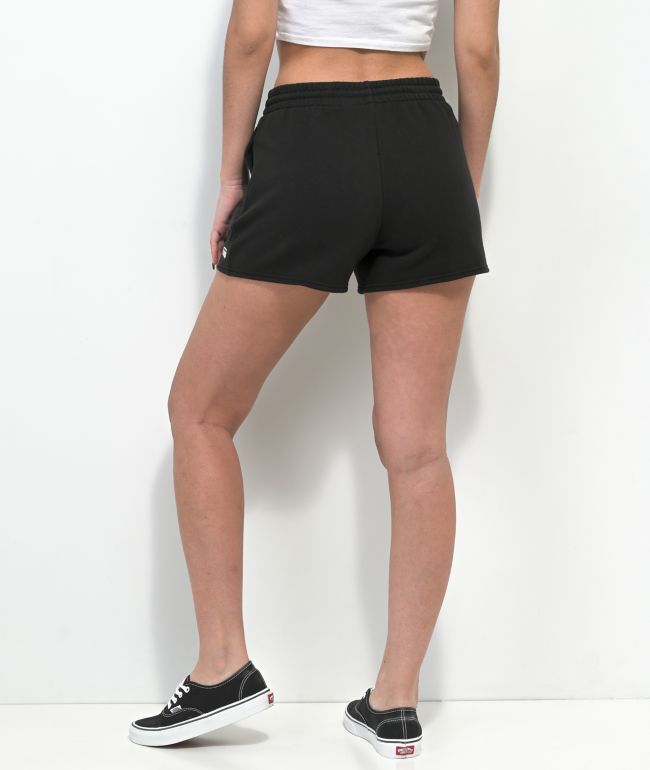 Vans Lightweight ComfyCush Black Sweat Shorts - thumbnail 2