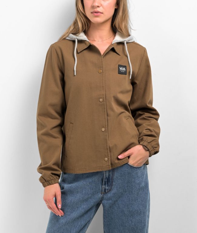Vans Tripp Brown Hooded Jacket - thumbnail 3