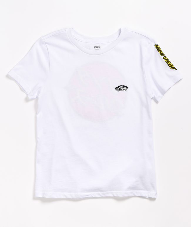 Vans x Santa Cruz Translate White T-Shirt - thumbnail 2