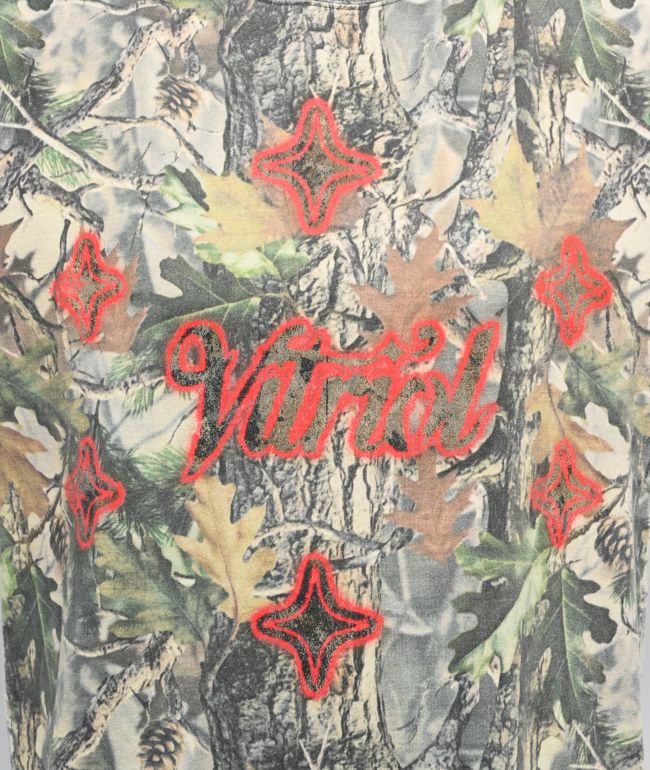 Vitriol Airbrush Green Camo T-Shirt - thumbnail 3