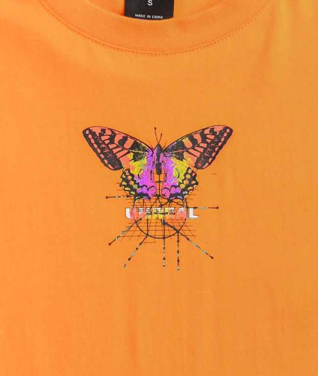 Vitriol Augusta Butterfly Orange T-Shirt - thumbnail 3