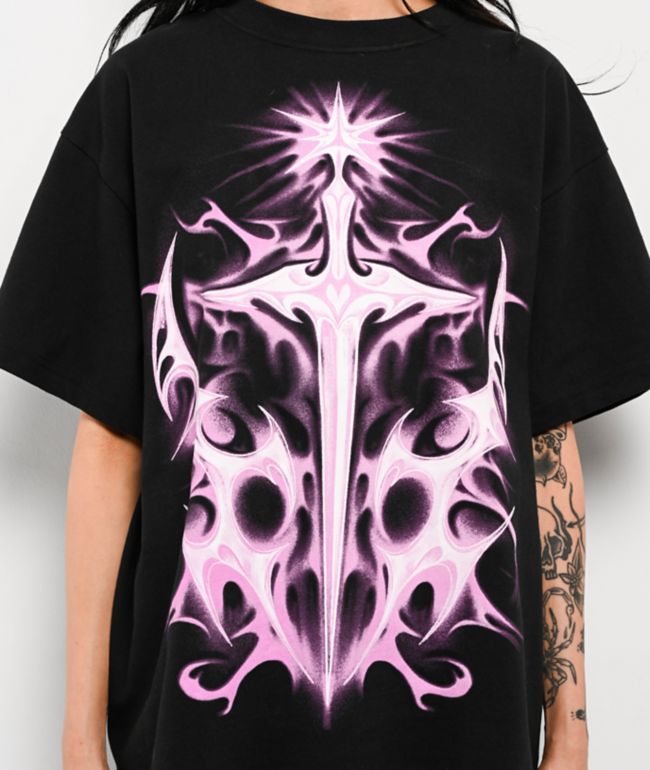 Vitriol Cyber Slay Black T-Shirt - thumbnail 3