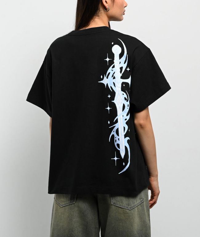 Vitriol Cyber Sword Black T-Shirt - thumbnail 2