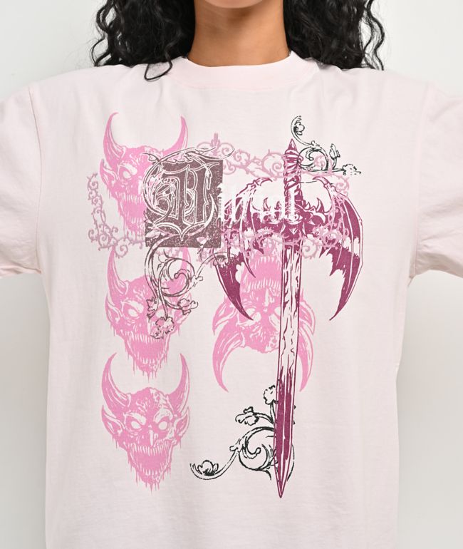 Vitriol Dark Fantasy Pink T-Shirt - thumbnail 3
