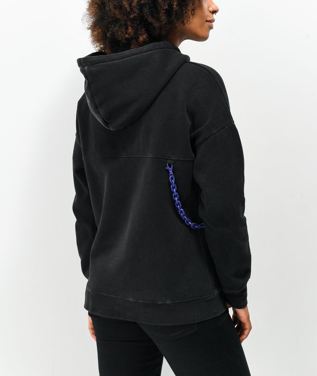 Vitriol Flores Black Hoodie - thumbnail 3