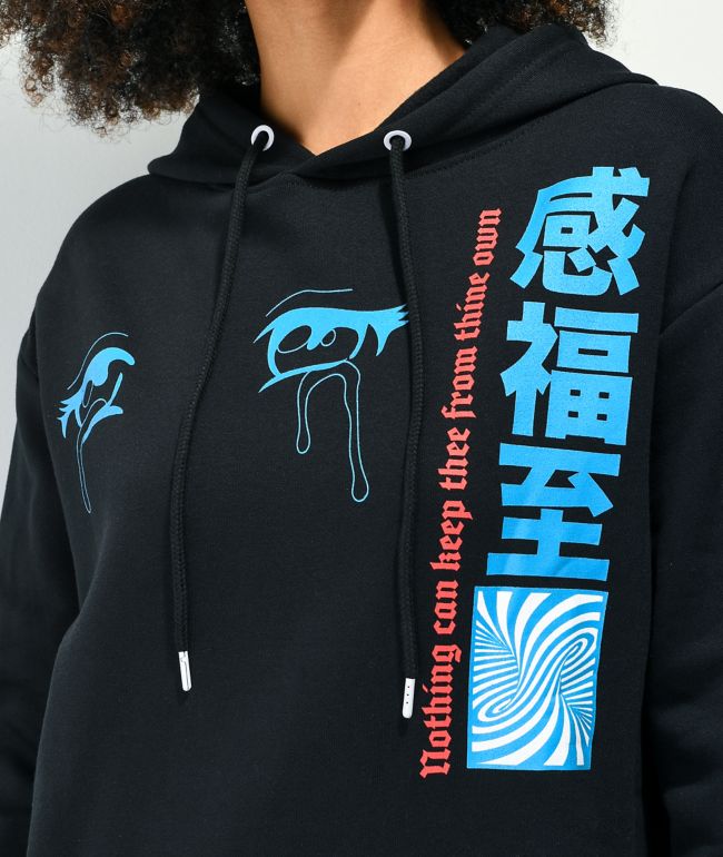 Vitriol Jamison Anime Black Hoodie - thumbnail 3