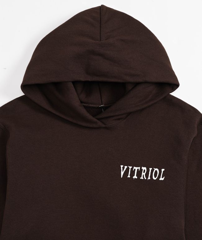 Vitriol Kids Brutal Brown Hoodie - thumbnail 3