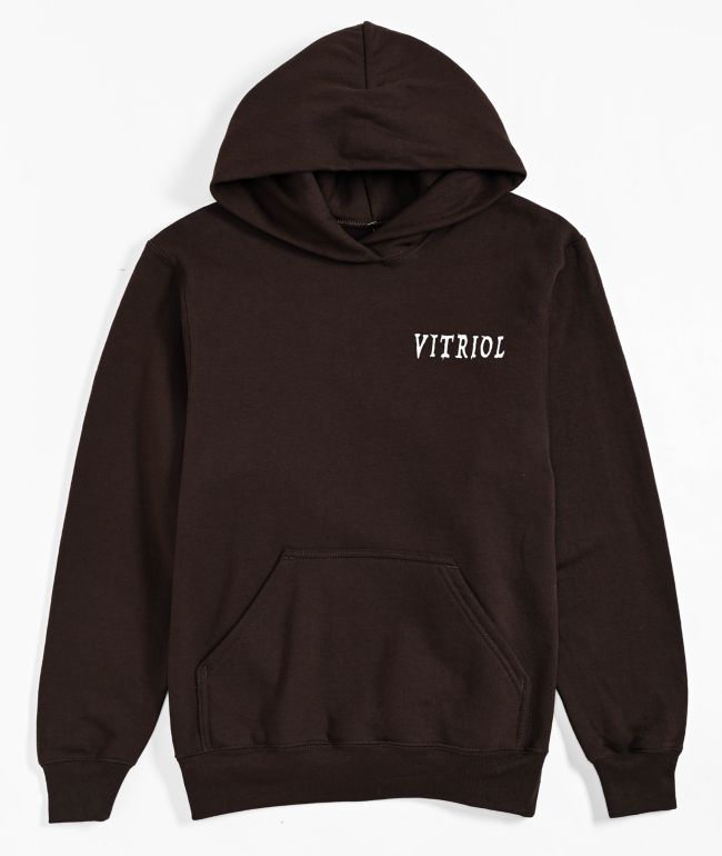Vitriol Kids Brutal Brown Hoodie - thumbnail 2