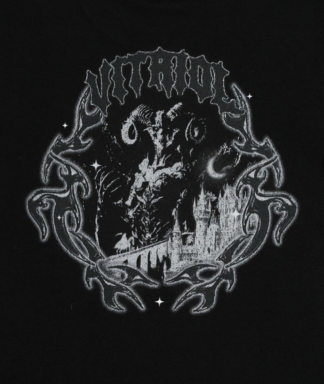 Vitriol Kids Cyber Demon Black T-Shirt - thumbnail 3