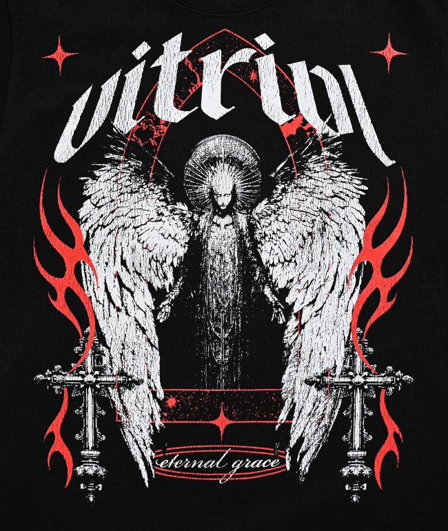 Vitriol Kids Eternal Grace Black T-Shirt - thumbnail 3