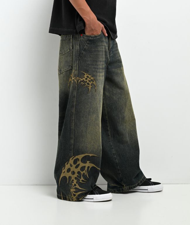 Vitriol Kids Void Respawn Ultra Wide Jeans - thumbnail 3