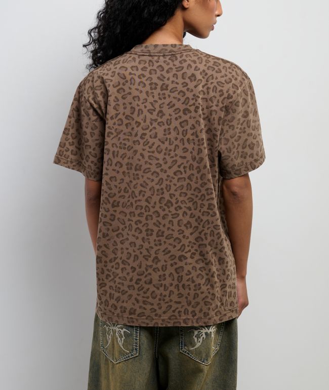 Vitriol Lace Heart Leopard T-Shirt - thumbnail 2