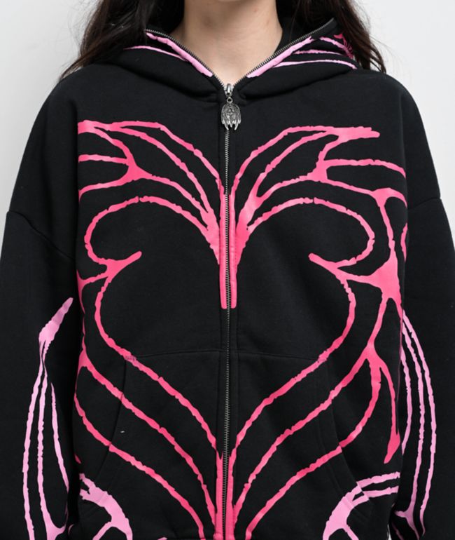 Vitriol Lenexa Black Zip Hoodie - thumbnail 3