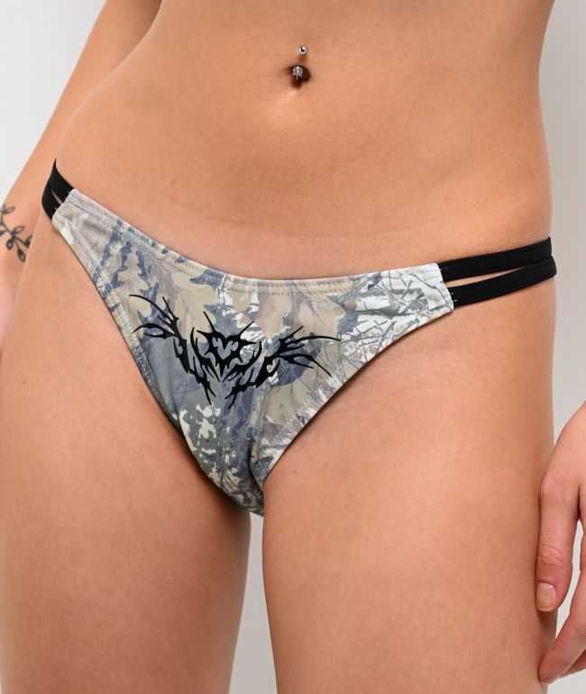 Vitriol Sandi Camo Bikini Bottom - thumbnail 3