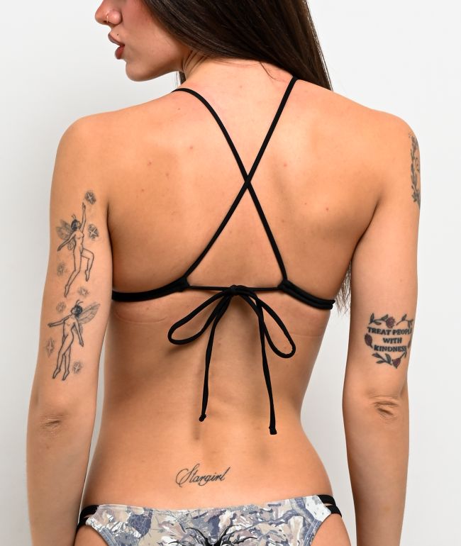Vitriol Sandi Camo Triangle Bikini Top - thumbnail 2