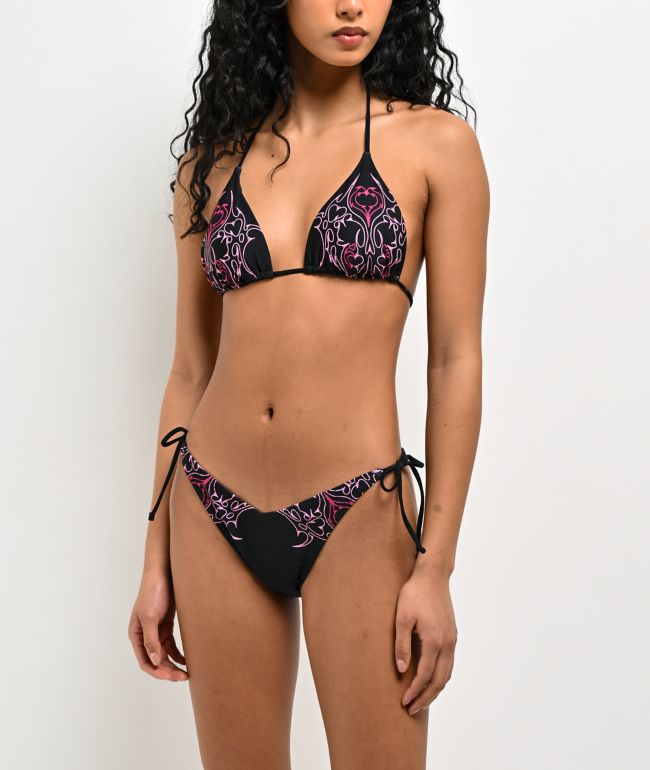 Vitriol Shae Black Bikini Bottom