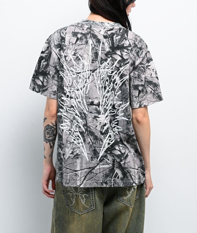 Vitriol Torments Gate Grey Camo T-Shirt - thumbnail 2