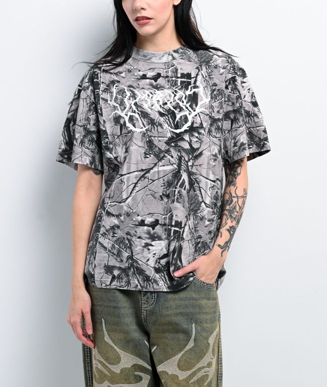 Vitriol Torments Gate Grey Camo T-Shirt